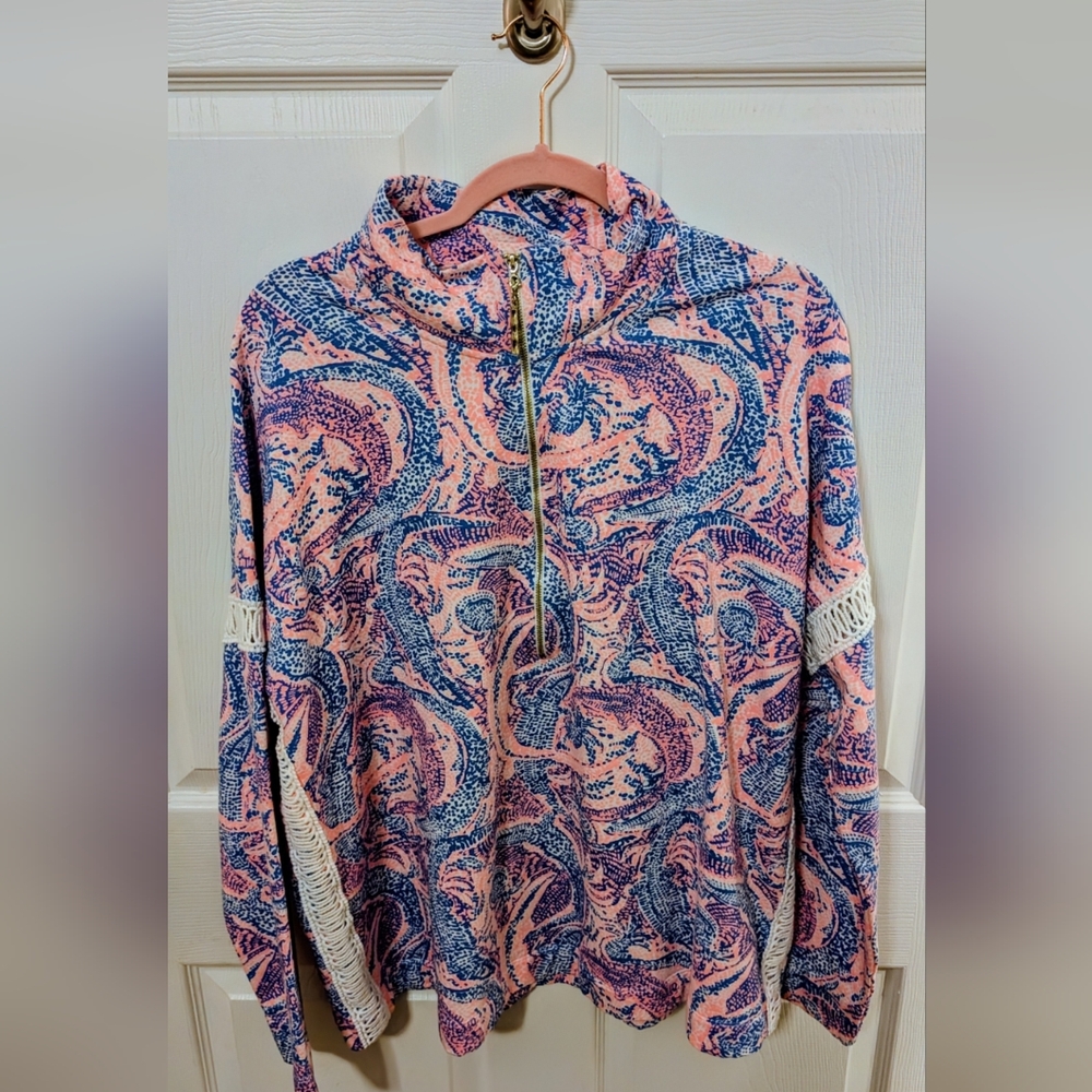 Lilly Pultizer XL EUC Skippy Popover